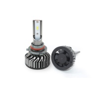 4000lm-6000lm 27W-30W H4 H7 H11 9005 9006 Cob phare antibrouillard Hi-lo faisceau voiture Led ampoule de phare
