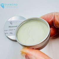 Pâte de polissage dentaire en zircone, composé abrasif diamanté haute concentration pour la finition des surfaces céramiques