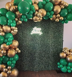Ensemble de 50 ballons dorés et <span class=keywords><strong>vert</strong></span> foncé pour <span class=keywords><strong>arche</strong></span>, idéal pour décorer les événements tels que Noël, les anniversaires, les mariages, les remises de diplômes - Product Image 5