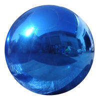 Nouvelle boule miroir gonflable en PVC avec couleur et taille personnalisables, logo personnalisé, livraison en 6 jours