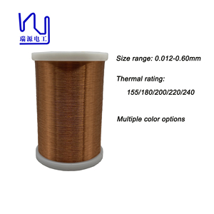 <span class=keywords><strong>ลวด</strong></span>ทองแดงเคลือบเอนาเมล AWG 50 0.025 สำหรับบัดกรี <span class=keywords><strong>ลวด</strong></span>ทองแดงเคลือบเอนาเมลแม่เหล็กสำหรับ<span class=keywords><strong>ขด</strong></span><span class=keywords><strong>ลวด</strong></span>นาฬิกา ทองแดงบริสุทธิ์สูง ฉนวนหุ้มทองแดงแบบแข็ง - Product Image 2