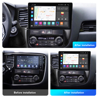 M6 PRO Android 12 2K QLED écran tactile autoradio pour Mitsubishi Outlander 2012-2018 voiture lecteur DVD sans fil