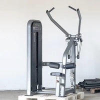 Peralatan Kebugaran Komersial ST-ES016 Mesin Lat Pulldown Depan Mesin Lateral Pull Down Peralatan Berbobot Pin
