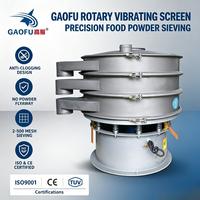 Hygienisches Rotierendes Vibrationssieb Staubfreies Kreisförmiges Vibrationssieb GMP-konformes Vibrationssieb für Kakao/Kaffee/Kokosnusspulver