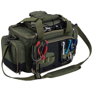 Bolsa de Pesca Oxford Personalizada OEM de Gran Capacidad, con Múltiples Bolsillos, Porta Alicates, Correa para Hombro, Equipo de Pesca al Aire Libre, Venta al Por Mayor - Product Image 1