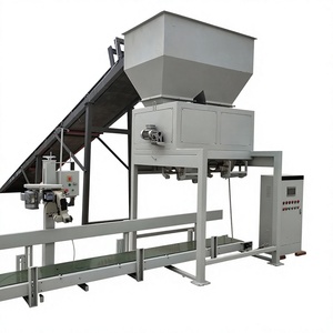 High Quality Double Station Powder Packaging Machine for Charcoal Soil Silica Sand <b>Compost</b> 10-60kg Flour Packaging Machine - Product Image 1