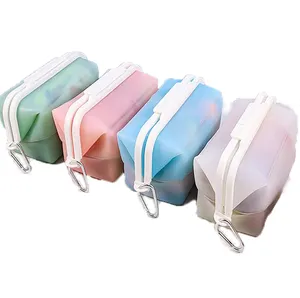 Personalizado Grosso Food Grade Silicone Food Storage Bag Freezer Lava-louças Selo Reutilizável Apertado Lunch Bag Leakproof Reutilizável