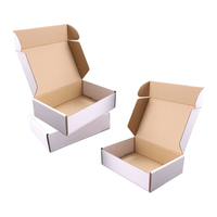 Boîte d'emballage en carton ondulé sur mesure XF, boîte d'expédition pour vêtements, boîte avion