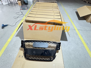 Xlstyling กระจังหน้ารถยนต์ RS4 RS3กระจังหน้ากันชนรถ A4 8V A3 B8.5 <span class=keywords><strong>B9</strong></span>ชุด <span class=keywords><strong>B9</strong></span>.5รังผึ้ง - Product Image 5