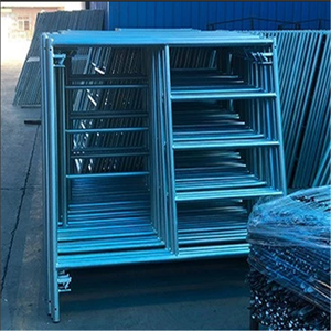 Heavy Duty Scaffolding Building Construction Steel Ladder Frame Scaffolding for Sale - Product Image 3