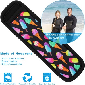 Soporte de poste de hielo aislado personalizado Soporte de helado rechoncho de paleta de neopreno Sublimación personalizada Soportes de paletas de hielo con logotipo - Product Image 3