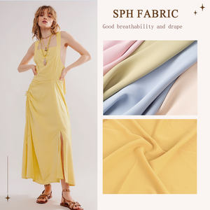 ผ้าโพลีเอสเตอร์ <span class=keywords><strong>SPH</strong></span> โพคา ขายส่ง <span class=keywords><strong>130</strong></span>-140GSM ผ้าทวิลชีฟองน้ำหนักเบา สำหรับเสื้อเชิ้ตและเสื้อผ้าฤดูร้อน ตลาดตุรกี - Product Image 1