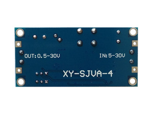 โมดูลแปลงไฟแบบปรับแรงดันได้ CC CV 3A 35W <span class=keywords><strong>DC</strong></span> <span class=keywords><strong>5</strong></span>-30V เป็น <span class=keywords><strong>DC</strong></span> 0.<span class=keywords><strong>5</strong></span>-30V แบบ Step Up Down Buck Boost Converter พร้อมตัวควบคุมแรงดันไฟฟ้า - Product Image 5