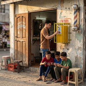 เราเตอร์เช่า WiFi แบบ <span class=keywords><strong>Voucher</strong></span> รองรับการแบ่งปัน WiFi สำหรับธุรกิจ Coin WiFi พร้อมแอปฟรีและระบบจัดการคลาวด์ CoovaChilli Guest Portal - Product Image 5