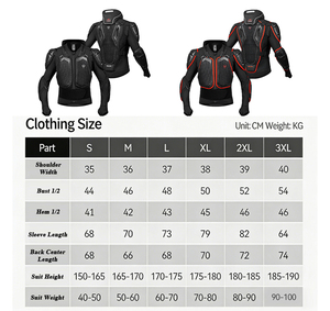 Set Giacca Protettiva e Collare di Supporto per Moto, Equipaggiamento Protettivo per Moto Fuoristrada, Abbigliamento Antiurto - Product Image 5