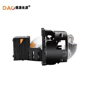 Lente LED de fuente de luz Dao, 60 grados, circular, material PC, IP65, para copa de faro de coche - Product Image 2