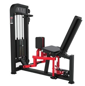 Appareil de musculation commercial d'usine, horizontal, <span class=keywords><strong>à</strong></span> jambes courbes, avec poids, pour flexion des jambes couché, extension des jambes, renforcement du dos et de la poitrine - Product Image 3