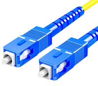 Puente de fibra óptica multimodo monomodo dúplex Simplex con conector SC
