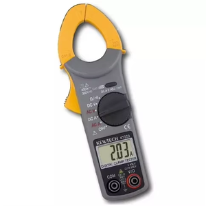 Pince ampèremétrique numérique AC/DC Kyoritsu KEW 203 (KEWSNAP 203) 400A AC/DC 600V AC Affichage 4000 points de mesure Fabriqué au Japon - Product Image 3
