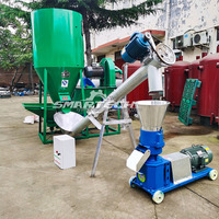 Machine de production d'aliments pour animaux/machine de traitement des aliments pour animaux équipement agricole personnalisé fourni fermes avicoles portant 2000