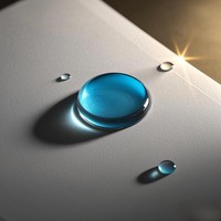 Solution de silice modifiée au fluorosilane, revêtement superamphiphobe, 160 °   Hydrophobe & 150 °   Oleophobe, 2 °   Angle coulissant