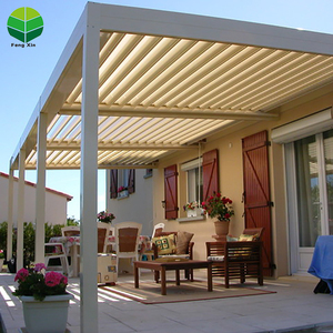 De calidad superior impermeable de apertura y de clausura techo pérgola jardín Gazebo - Product Image 6