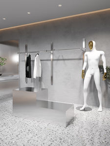 Odern Clothing hop uustom lothing ACK isplay helhelf retretty ararment ACKs For Tore - Product Image 4