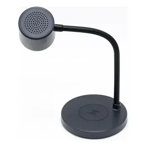 Lampada da scrivania con altoparlante e caricatore wireless - Product Image 3