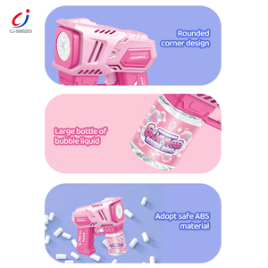 Pistola Spara <span class=keywords><strong>Bolle</strong></span> Automatica Chengji, Giocattolo Elettrico Portatile per Bambini, Ideale per l'Estate e l'Esterno, Prodotto a Shantou - Product Image 3
