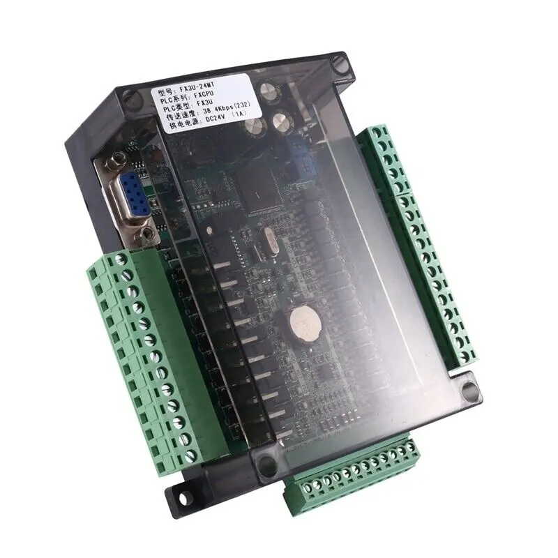 SONGWEI FX3U24MT MITSUBISHI PLC Industrial Control Board Input Output Module FX3U-24MT