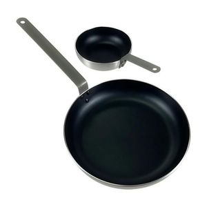 Wok Multifunzionale Sunmax in Alluminio e Acciaio Inox Antiaderente per Uso Domestico, Cucina, Hotel e Ristorante (Spessore 3-5MM) Varie Dimensioni - Product Image 2