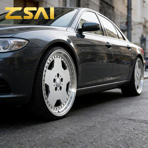 Gesmede lichtmetalen velgen China Deep Dish 5x100 5x112 2-delige velgen gesmeed 18 19 20 21 22 23 24 inch raceauto velg voor BMW - Product Image 3