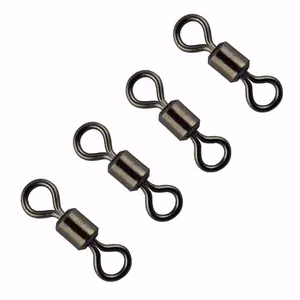 Fishing Tackle Accessories Rolling Swivel with Solid Ring