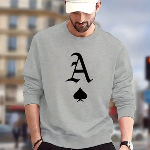 Personnalisé par l'usine Prix de gros Pull en tricot jacquard Motif lettre a pique Pull décontracté à col rond pour hommes - Product Image 2