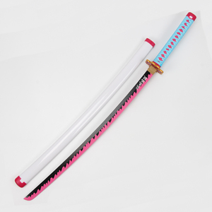 Épée Nichirin de Kanroji <span class=keywords><strong>Mitsuri</strong></span>, <span class=keywords><strong>katana</strong></span> japonaise en bambou - Product Image 5
