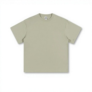 Camiseta Personalizada para Hombre, Color Verde Oliva, Algodón Jersey, Manga Corta, Cuello Redondo, Corte Regular, Color Sólido, Ropa Casual al por Mayor - Product Image 6