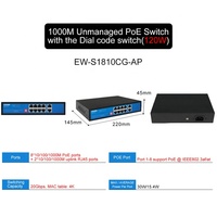 Pabrik Terbaik OEM POE Switch 4 8 16 24 port + 2Port Uplink 1000M Ethernet Fiber Switch POE Gigabit Switch untuk IP kamera