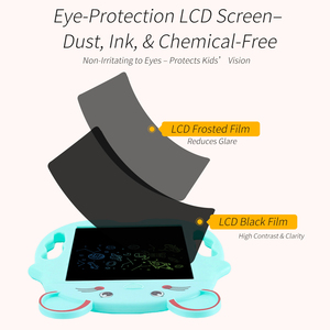 12-inch phim hoạt hình LCD chữ viết tay Hội Đồng Quản trị cho trẻ em kỹ thuật số bằng văn bản Pads với sơn tính năng trở lại trường học <span class=keywords><strong>Memo</strong></span> Pads món quà Cách sử dụng - Product Image 2