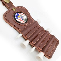 Clip de rangement portable pour tee de golf, organisateur d'accessoires de golf, support pour tee de golf