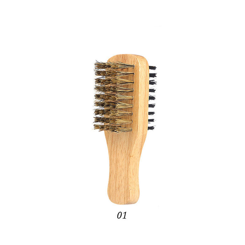 S-Double Sided Wood Handle Brush