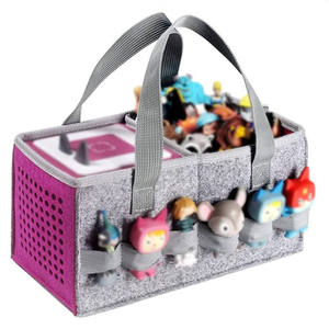 Sac de rangement pour jouets en feutre <span class=keywords><strong>Tony</strong></span> <span class=keywords><strong>Box</strong></span>, simple et classique, ensemble d'entrée luxueux et décontracté pour garçons et filles - Product Image 4