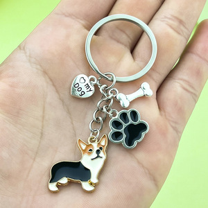 Llavero Conmemorativo de Moda para Mascotas, Colgante de Perro Maltese Blanco con Campana, Llavero Esmaltado, Joyería para Bolsos de Mujer y Niñas - Product Image 2