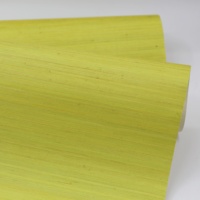 Papier peint en toile de jute naturelle jaune MYWIND, revêtement mural durable de qualité commerciale pour hôtel, aire de jeux pour enfants et crèche