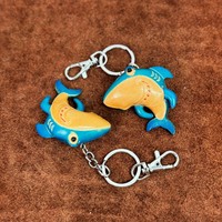 Porte-clés grenouille en cuir véritable fait main, breloque de sac, pendentif grenouille mignon de dessin animé, ornement, accessoire de mode pour enfants, cadeau pour les amoureux des animaux