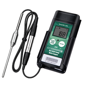 -200 ° Enregistreur de température USB C BLE pour mini-congélateur à très basse température en laboratoire - Product Image 2