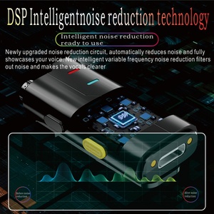 ไมโครโฟนไร้สายแบบพกพาขนาดเล็กคุณภาพสูงไมโครโฟนแบบหนีบไร้สายแบบแฮนด์ฟรีสำหรับ YouTube - Product Image 4