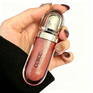 Brillo Labial Hidratante 3D, Transparente, con Destellos, Tinte Labial Humectante con Efecto Cristal, No Pegajoso, de Larga Duración - Product Image 1