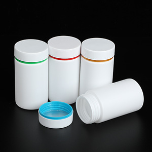 Botellas de Plástico HDPE Vacías de 100ml y 250ml para Cápsulas, Envases al por Mayor para Vitaminas y Cuidado de la Salud - Product Image 2