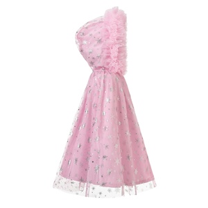 Capa con Capucha de Dibujos Animados de Frozen para Niñas, Poncho Rosa, Chaqueta Tipo Chal, Duradera, para Exteriores, Navidad, Nueva - Product Image 3