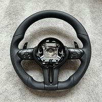 Volant pour BMW E70 E71 E84 E90 E92 E93 E87 E82 F07 F20 F21 F22 F30 F31 F35 F87 M3 M5 F10 F15 Volant de voiture en cuir